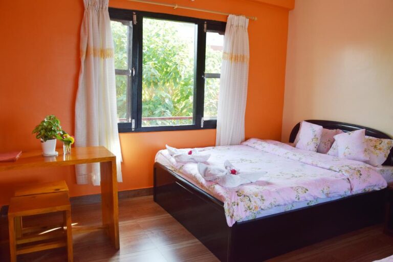 Vedic yoga academy room nepal